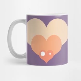 Hsiao Cream Hearts Mug